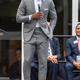 LeBron James addresses the crowd during the opening ceremonies of the I Promise School on July 30, 2018 in Akron, Ohio.